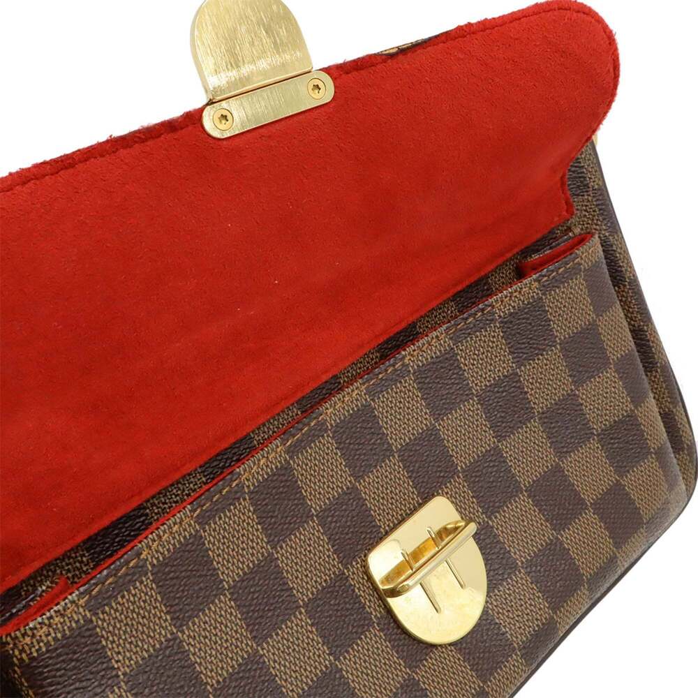 LOUIS VUITTON Authentic Brown Damier Shoulder Bag - Picture 9 of 10